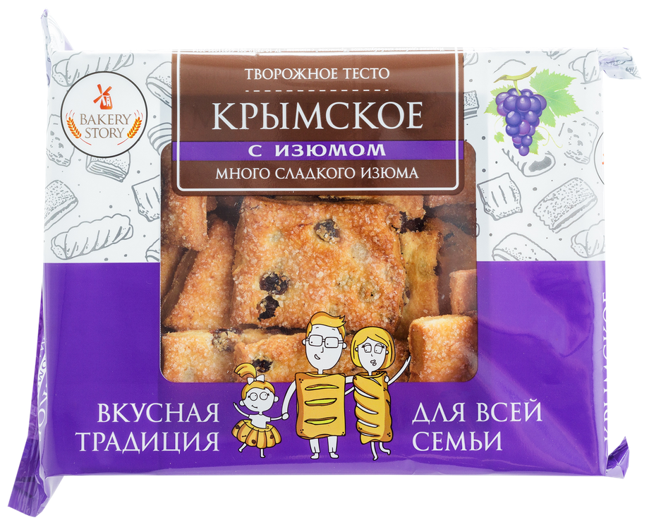 Печенье Bakery Story Крымское Изделие сдобное с изюмом, 500г - фотография № 7