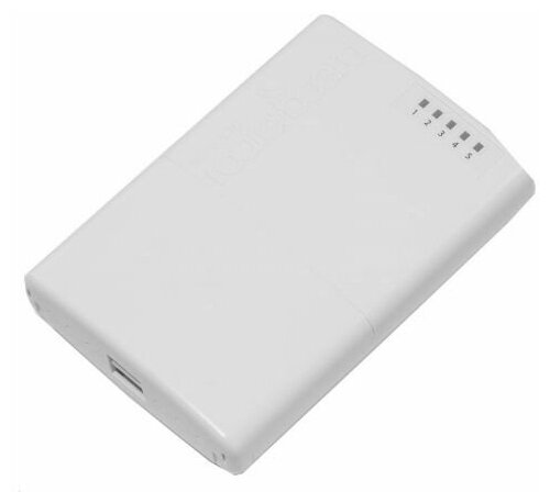 Маршрутизатор Mikrotik RB750P-PBr2 PowerBOX, QCA953, Level 4, 64MB, DHCP, 4 порта 10/100 Мбит/с, 1 порт WAN PoE 10/100 Мбит/с, 2Вт