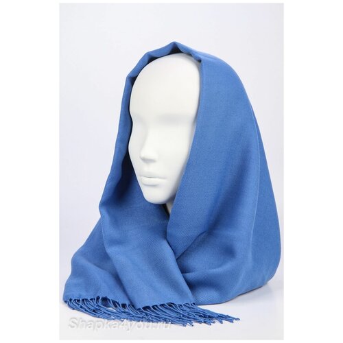 Палантин цвет 065 синий 20% шерсть 80% вискоза