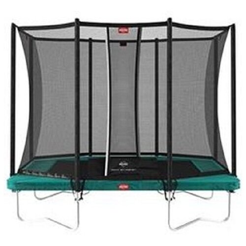 фото Berg батут ultim favorit regular с внутренней сеткой safety net comfort 9 футов - 280 см (green)