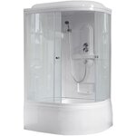 Душевая кабина Royal Bath RB8120BK1-T-L 120x80 профиль белый/стекло прозрачноелевая - изображение