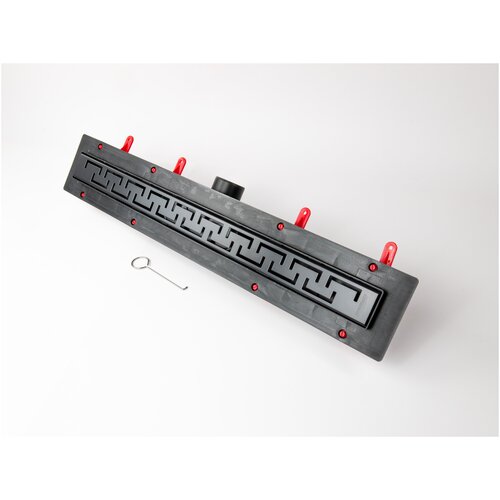 Трап для душа под плитку / Трап с защитой от запаха / Душевой лоток 600мм MIANO-Night ROME боковой слив D50