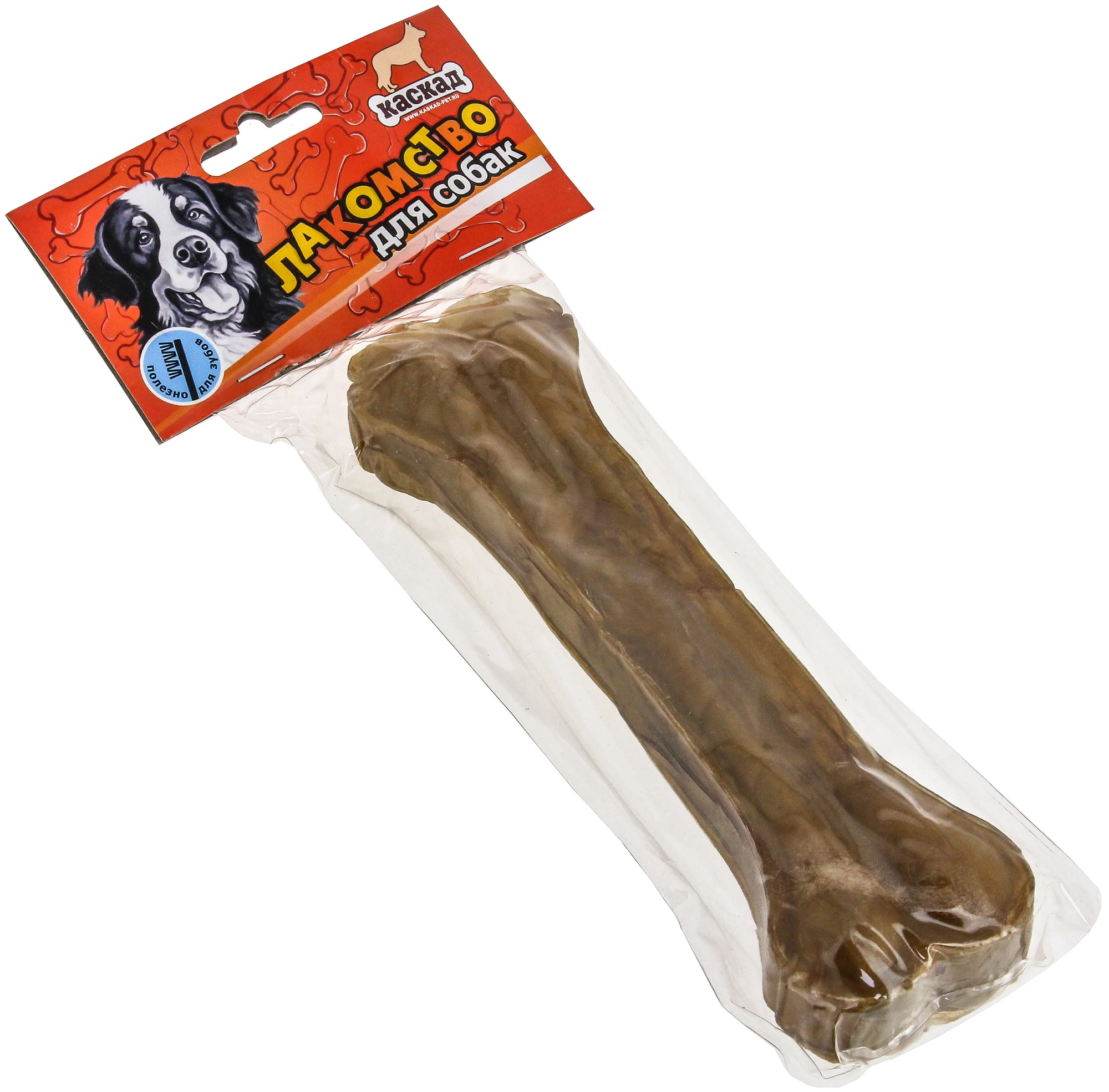 Лакомство каскад для собак кость из жил 20 см (170 гр)