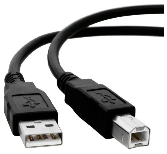 Высокоскоростной кабель USB 2.0 A (AM) - USB B (BM) для соединения принтера / сканера / компьютера / ПК