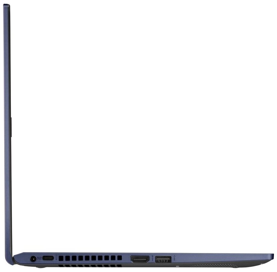 14 Ноутбук ASUS VivoBook 14 X415JF-EK155T 1920x1080 Intel Pentium 6805 11 ГГц RAM 4 ГБ SSD 256 ГБ NVIDIA GeForce MX130 Windows 10 Home 90NB0SV3-M01950 синий