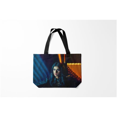 фото Сумка-шоппер / 46х35 см / сериалы / ведьмак йеннифер burnettie