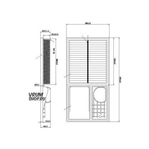 Фильтр Воздушный DOUBLEFORCE DFA3880