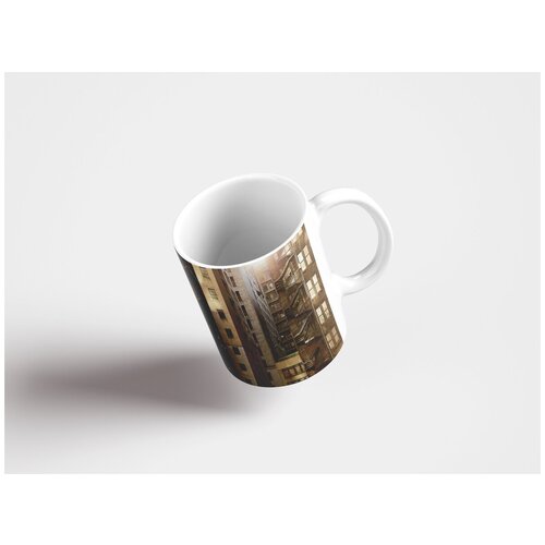 фото Кружка "человек, собака, городской" 320 мл lotsprints