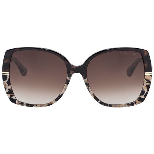 фото Солнцезащитные очки guess guess 820 52f 820 52f, коричневый