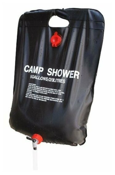 Летний душ (20л) для дачи/походный мобильный компактный душ - фотография № 6