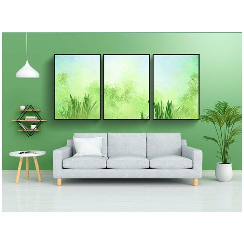 фото Набор модулных постеров для интерьера "бумага, фон, текстура" 60x90 см. в тубусе, без рамки lotsprints