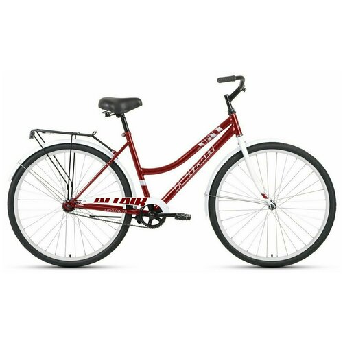 Велосипед взрослый Altair CITY 28 LOW темно-красный/белый (RBK22AL28022)