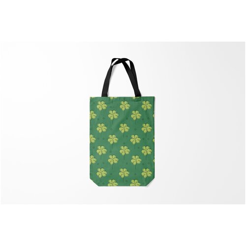 фото Сумка-шоппер / 31х42 см / праздники / день святого патрика узор на burnettie