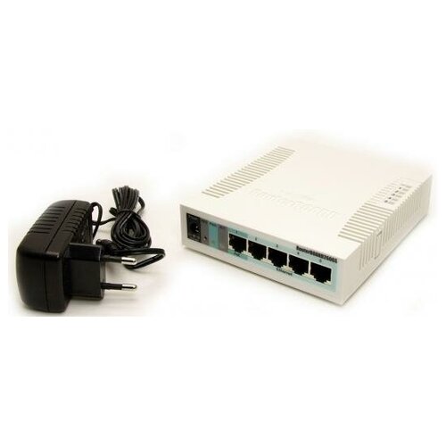 MikroTik Коммутатор Mikrotik RB260GS 5x101001000Mbps 1xSFP 711000₽
