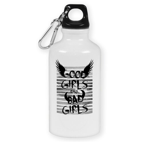 фото Бутылка с карабином coolpodarok good girls are bad girls