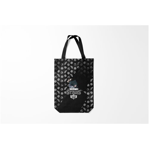 фото Сумка-шоппер / 31х42 см / геймерам / brawl stars crow burnettie