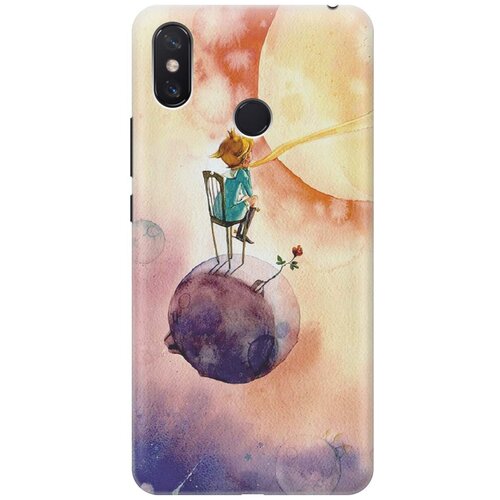 фото Re:paчехол - накладка artcolor для xiaomi mi max 3 с принтом "маленький принц"