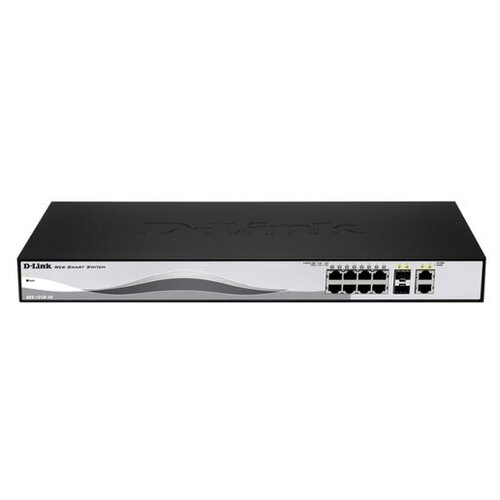 Коммутатор D-Link Metro DES-1210-10ME 8x100Mbit2xSFP56GbitsConsoleWebTelnetSNMPLevel2 1069900₽