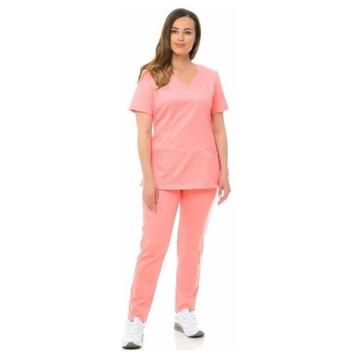 фото Костюм медицинский женский "сантана 5" 117.3.81 (42/бледно-розовый/стрейч мед) medicalwear