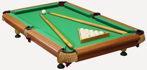 Изображение товара Бильярдный стол Бигль "Оптималь", 4 фута, ( детская версия), настольный, МДФ, ЛДСП