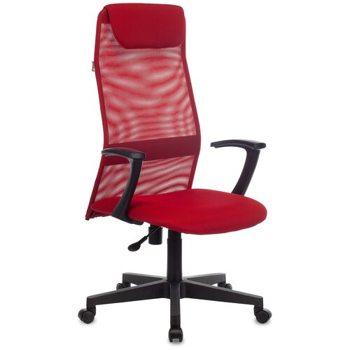 фото Кресло руководителя бюрократ kb-8/r/tw-97n (red)