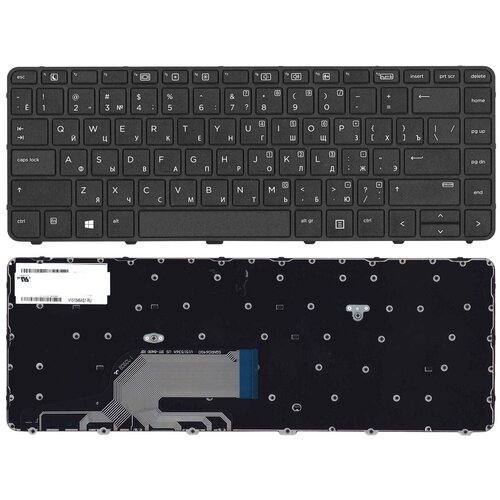 Клавиатура для ноутбука HP ProBook 640 G4 645 G4 черная 980₽