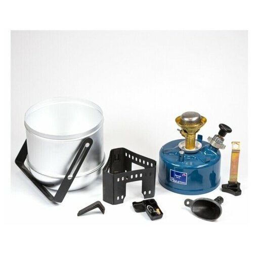 Примус бензиновый Шмель Дастан в алюминиевом котелке