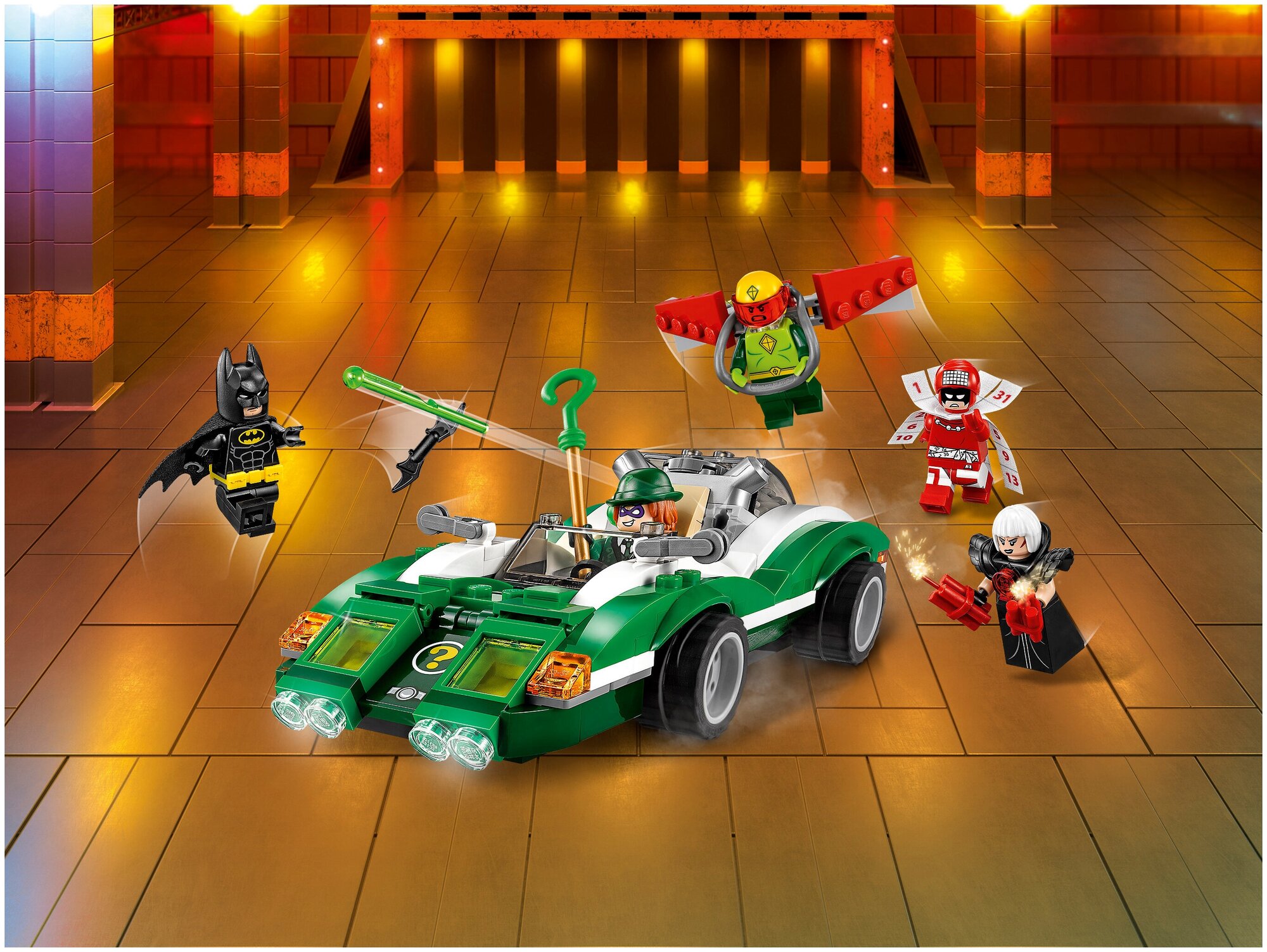 LEGO Batman Movie Гоночный автомобиль Загадочника - фото №17