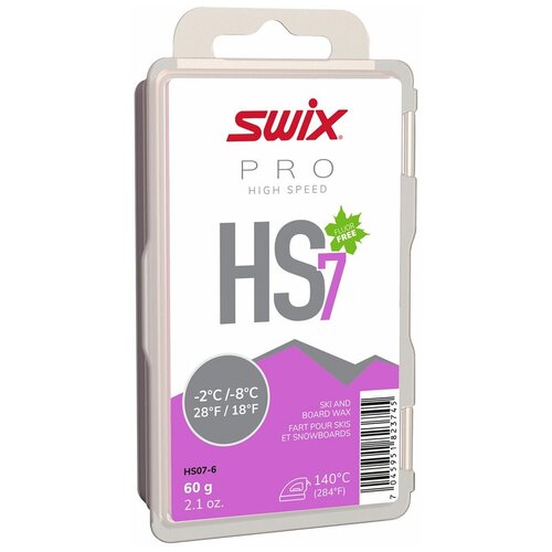 Парафин Swix арт.PS7 Violet -2/-8 60г.