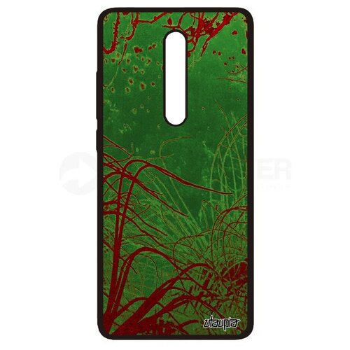 фото Красивый чехол для мобильного // xiaomi redmi k20 // "травы" дно стиль, utaupia, зеленый