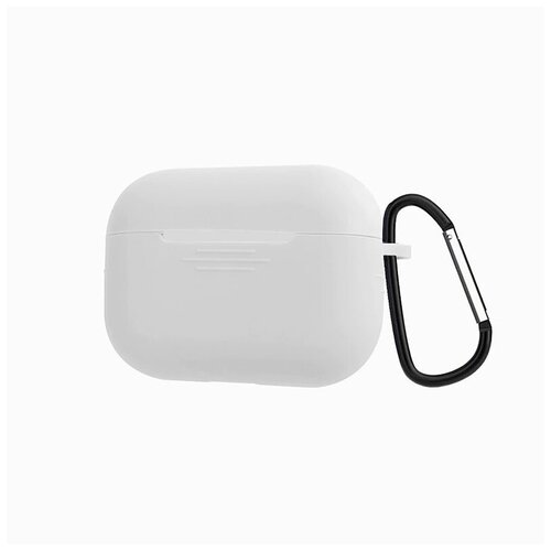 Чехол силиконовый для Apple AirPods Pro (белый)