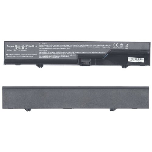 Аккумуляторная батарея iQZiP для ноутбука HP Compaq 4320s 4420s (HSTNN-I85C-4) 5200mAh OEM черная