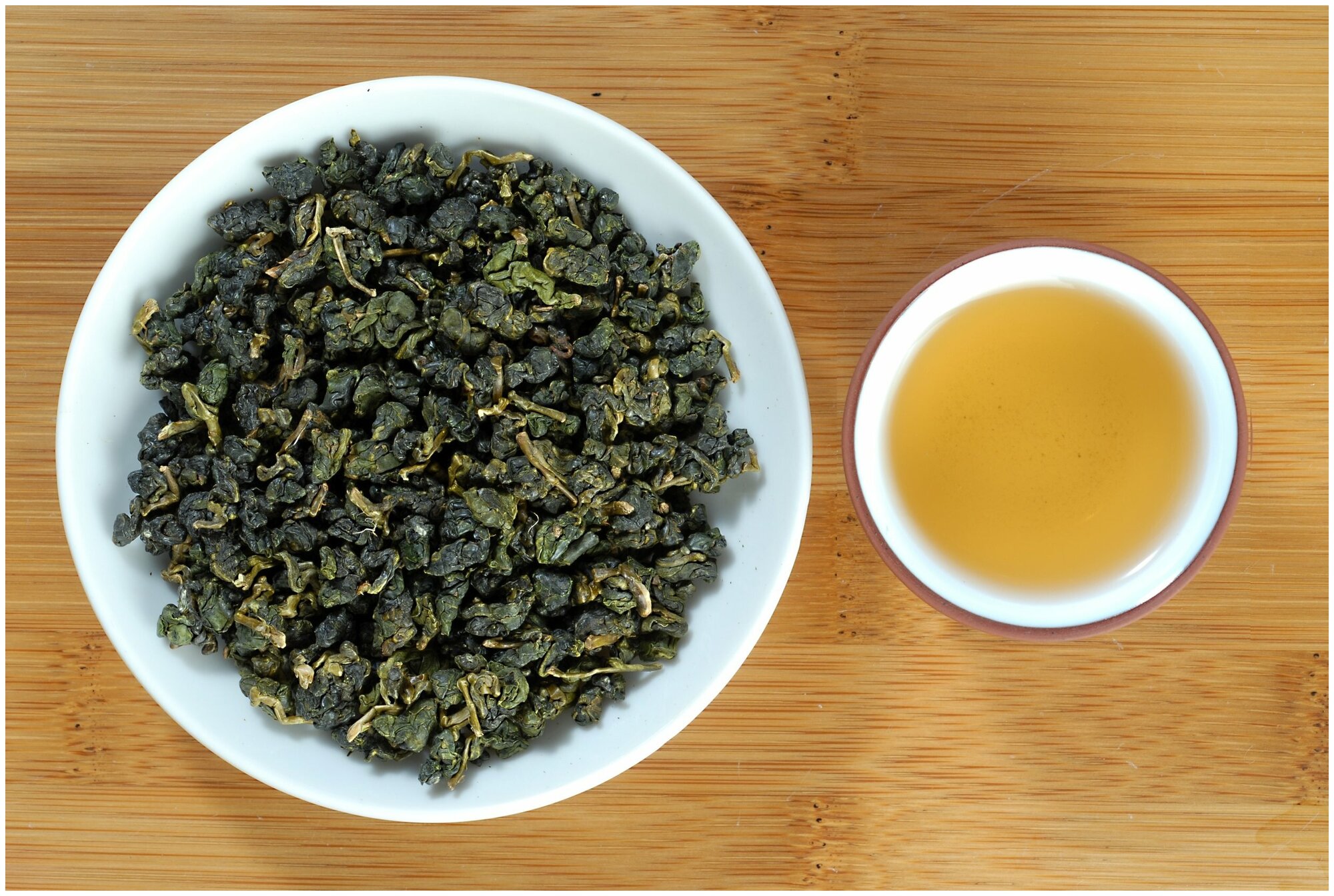 Чай молочный улун, Китайский зеленый чай 100 гр, Молочный Оолонг, Дзинь Сюань чай листовой рассыпной для похудения - фотография № 2