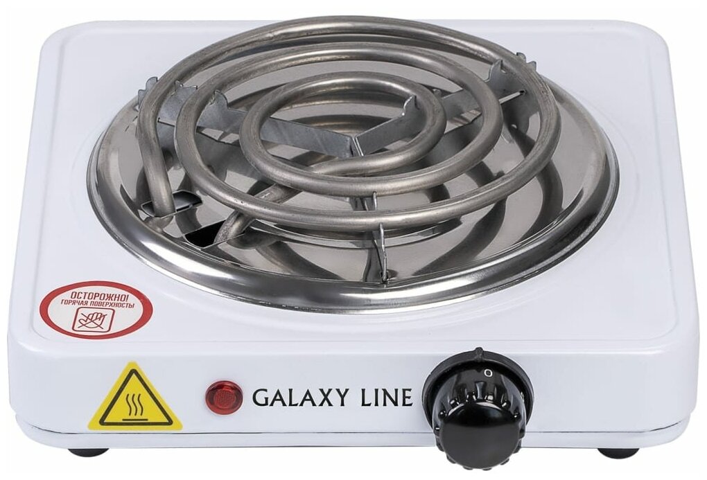 Плита Электрическая Galaxy Line GL 3003 белый эмаль (настольная)