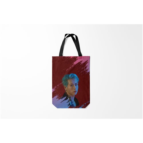 фото Сумка-шоппер / 31х42 см / k pop / monsta x mx z burnettie