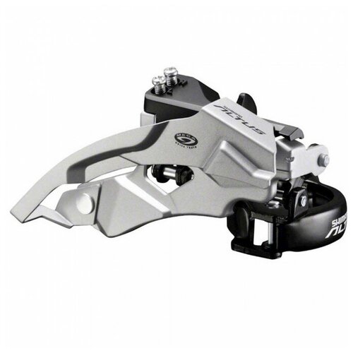 переключатель скорокостной передний shimano altus fd m310 48 28 42 22t 34 9мм универсальный серебристый Shimano Переключатель передний Shimano Altus, FD-M370, ун. тяга, ун. хомут, цвет Серебристый