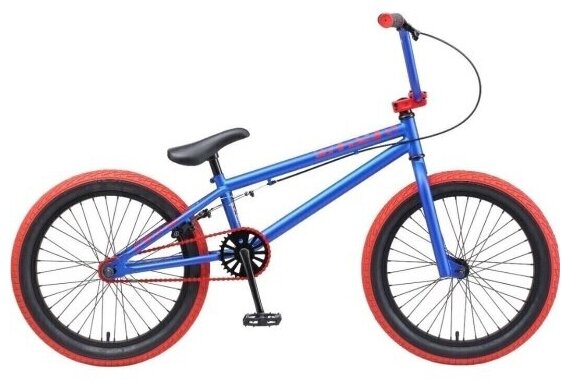 Трюковый велосипед BMX Tech Team Mack 20" синий NN002573