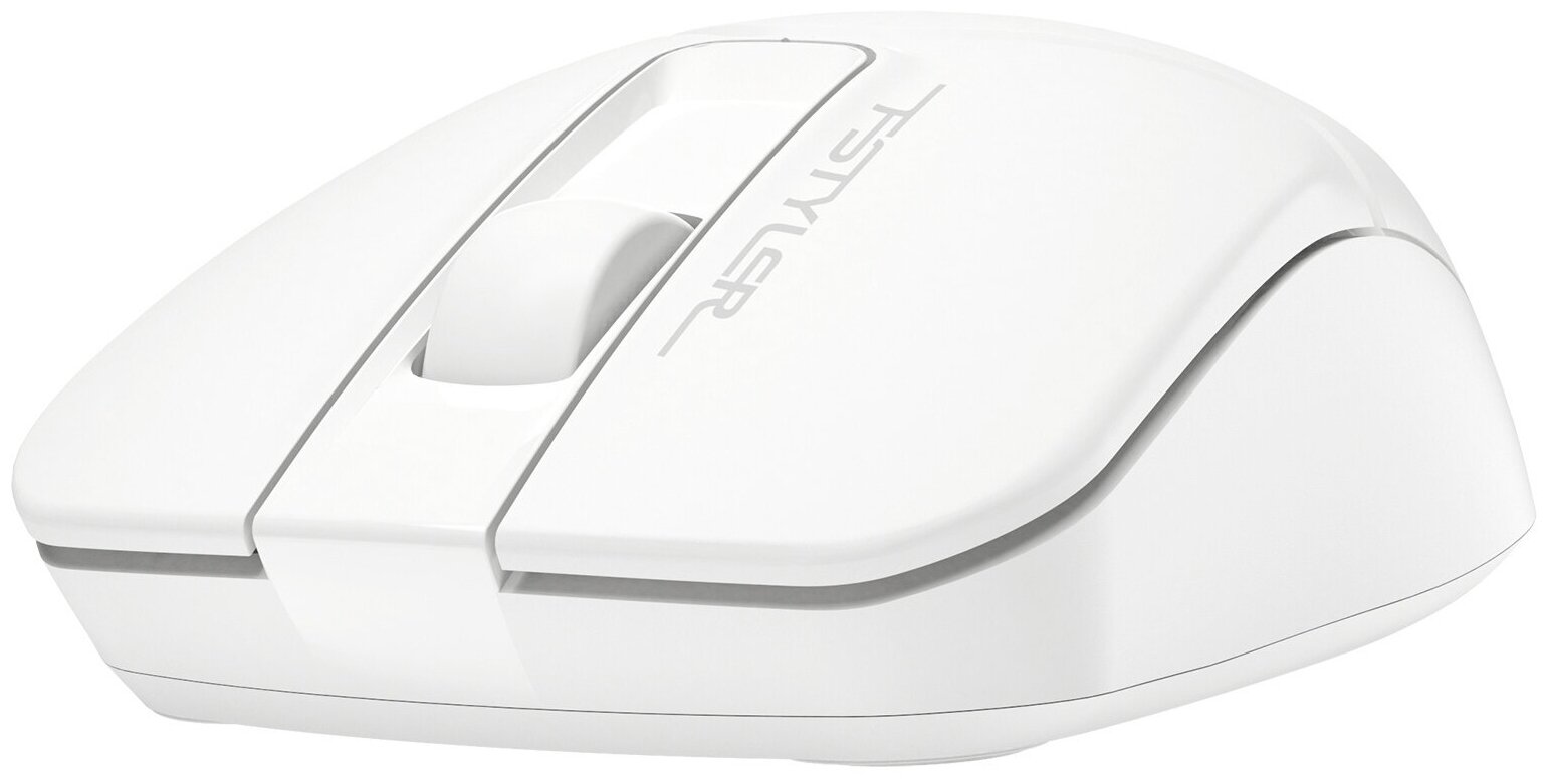 Мышь A4Tech Fstyler FG12 белый оптическая 1200dpi беспроводная USB 3but FG12 белый