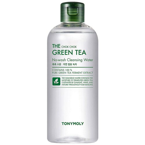 deoproce мицеллярная вода с экстрактом зеленого чая clean TONY MOLY мицеллярная вода для снятия макияжа The Chok Chok с экстрактом зеленого чая, 500 мл, 500 г