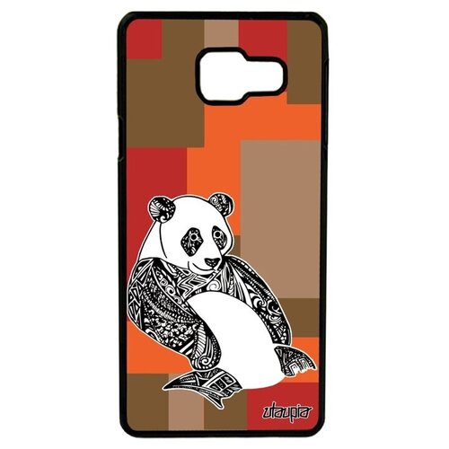 фото Противоударный чехол на смартфон // galaxy a3 2016 // "панда" panda бамбук, utaupia, цветной