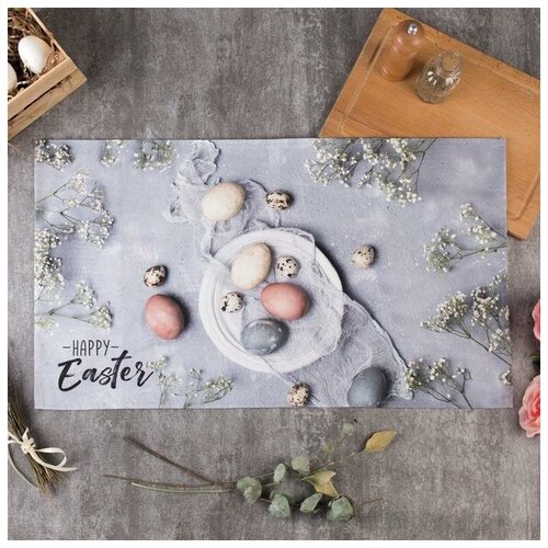 фото Полотенце "этель" c пасхой 40х73 см, 100% хл, саржа 190 гр/м2 6261138