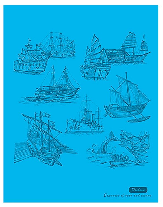 Дневник школьный, универсальный "Корабли" (С2949-19) АппликА - фото №1