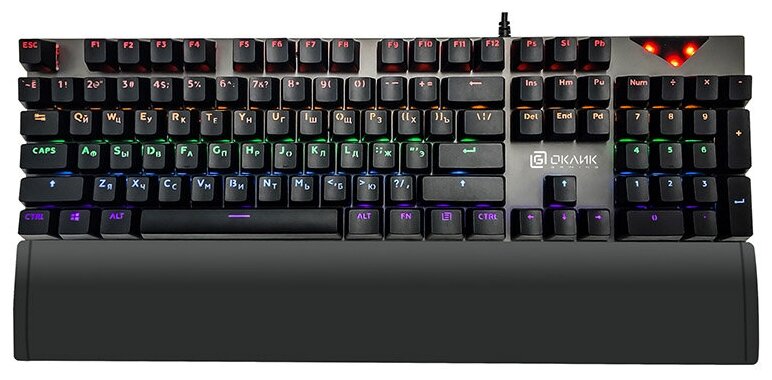 Oklick 935G RAGNAR механическая черный USB Multimedia for gamer LED KL-95
