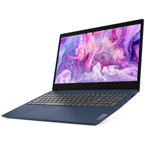 LENOVO Ноутбук Lenovo IdeaPad 3 15IML05 Core i3 10110U 8Gb SSD256Gb Intel UHD Graphics 156 IPS FHD 1920x1080 Free DOS blue WiFi BT Cam 81WB011QRK 3822000₽