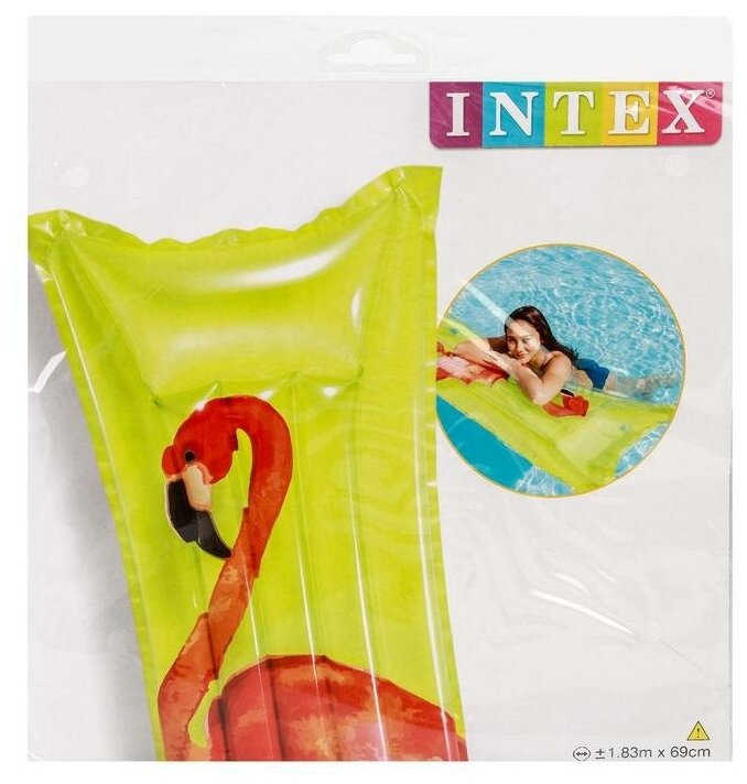 Надувной матрас для плавания Intex - фото №8