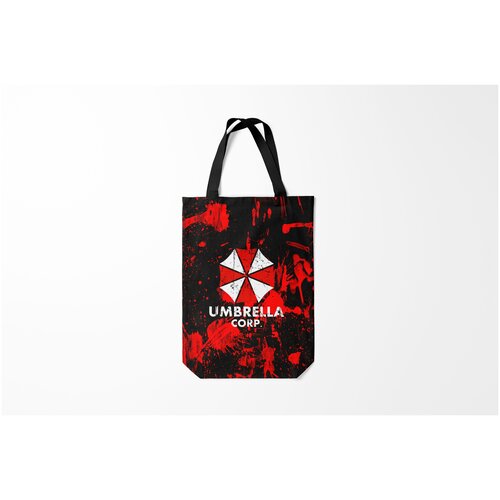 фото Сумка-шоппер / 31х42 см / геймерам / resident evil umbrella burnettie