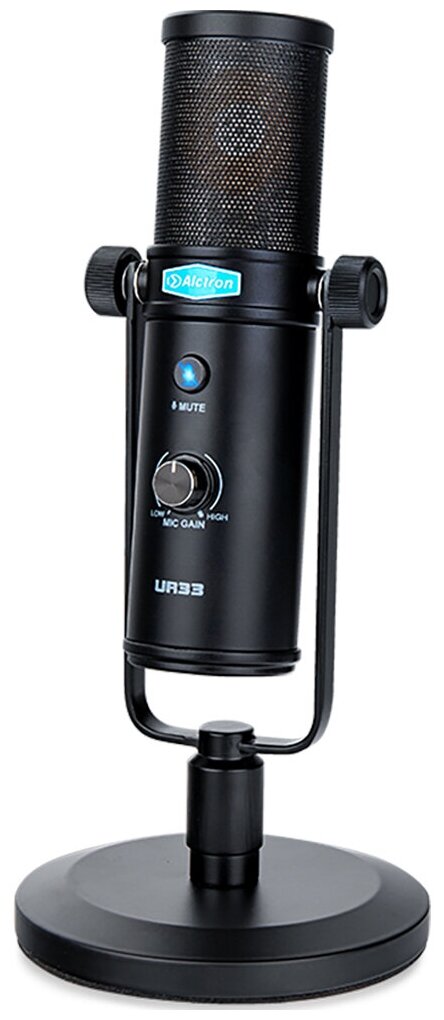 UR33 Микрофон USB, конденсаторный, Alctron