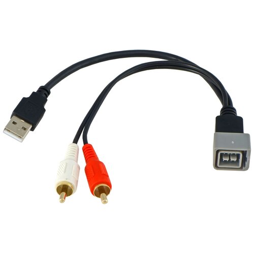 Переходник USB-AUX переходник LADA Vesta, NISSAN (Incar CON USB-NS)