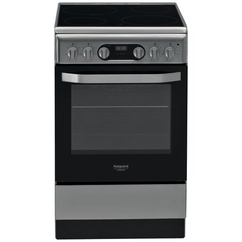 Электрическая плита Hotpoint-Ariston HS5V8CCXRU серебристый 4412400₽
