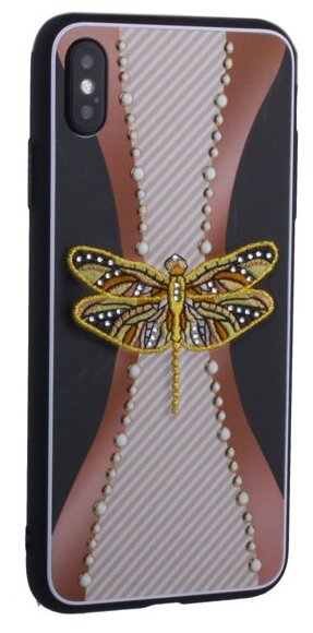 Чехол для iPhone XS Max (6.5") TOTU Crazy Bee Series -021 Пчела Green